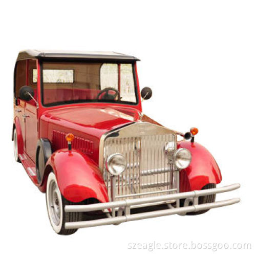 Electric car for sight seeing, pure electric, luxury traditional classical design